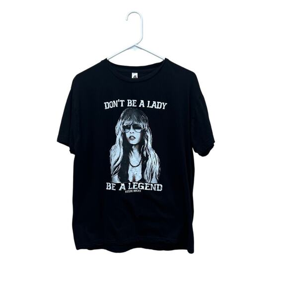 Stevie Nicks Be a Legend Black Band Tee size L - Picture 1 of 8